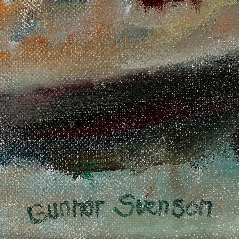 GUNNAR SVENSON, olja på duk, sign.
