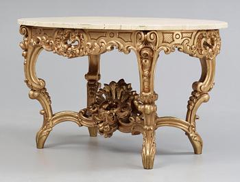 A Swedish Royal Neo-Rococo mid 19th century table.