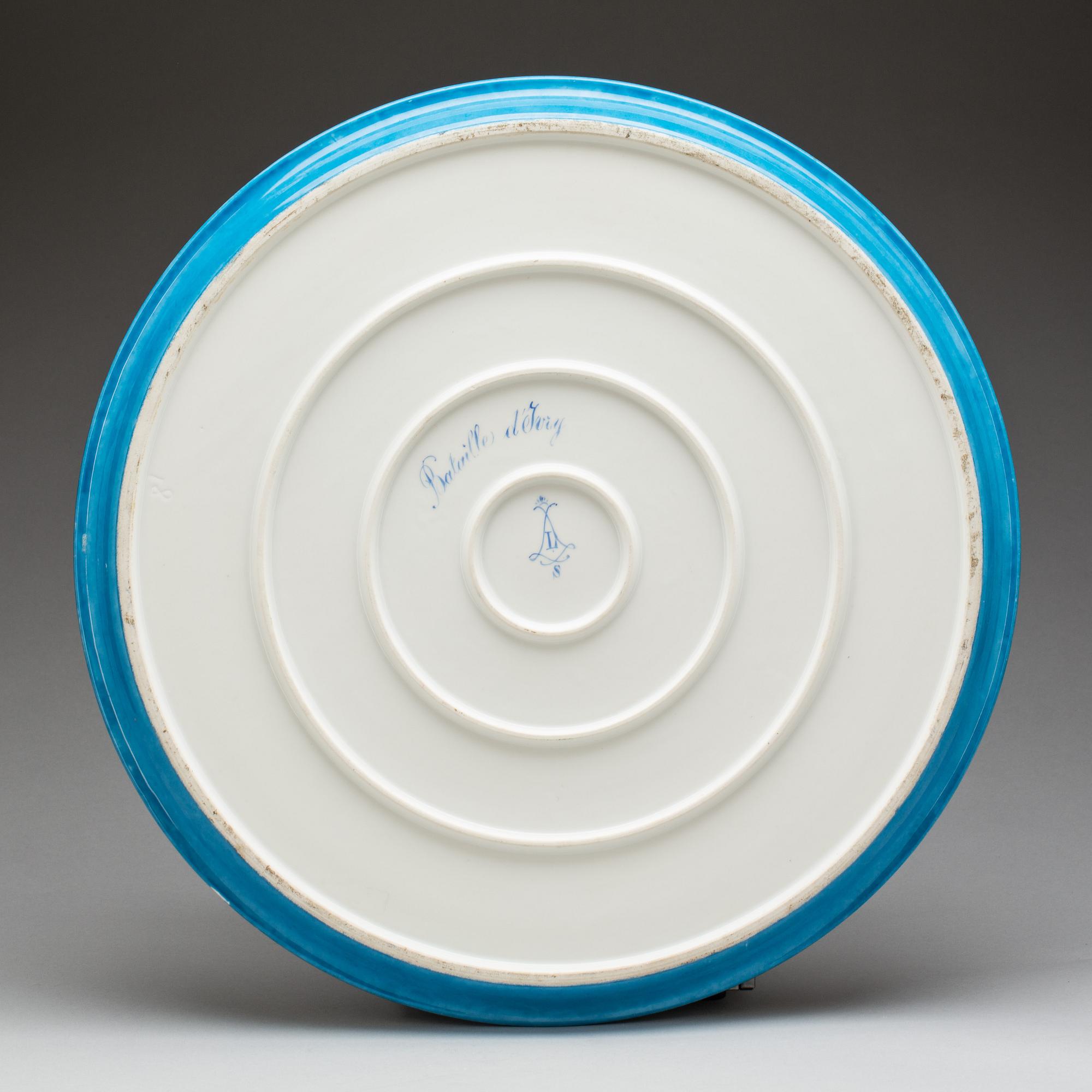 PRAKTFAT, porslin, Sevres-liknande märke, 1900-talets början.