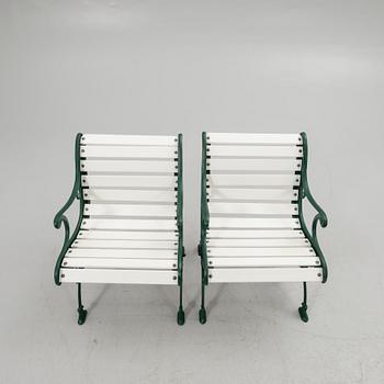 Garden group, 4 pieces, second half of the 20th century.