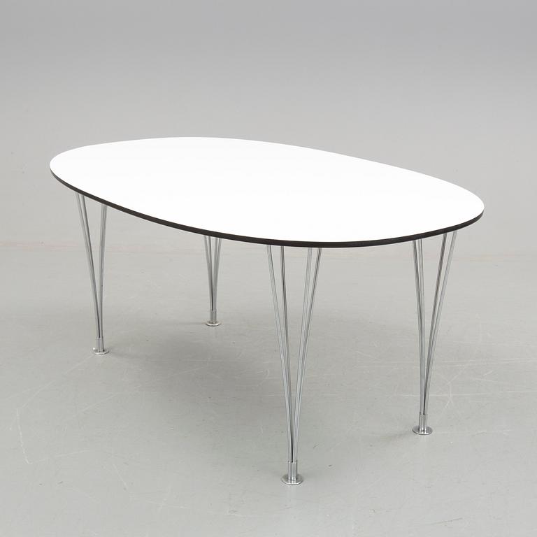 BRUNO MATHSSON, Bord, "Superellips", Bruno Mathsson och Piet Hein, Värnamo, 1900-talets andra hälft.