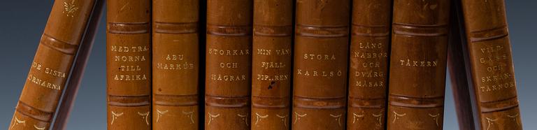 BÖCKER, Bengt Bergs samlade verk, 9 volymer.