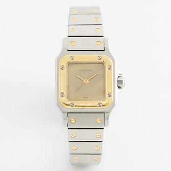 Cartier, Santos Carrée, wristwatch, 23.5 x 23.5 (34.5) mm.