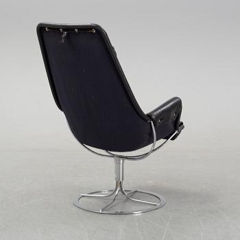 A 'Jetson' swivel lounge chair by Bruno Mathsson for Dux, designed 1969.