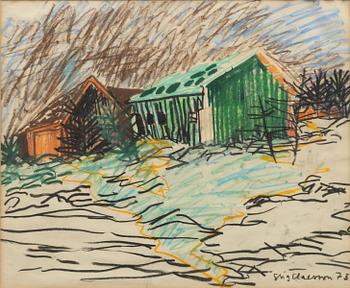 Stig (Slas) Claesson, The green barn.