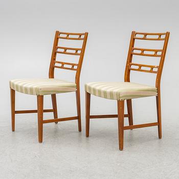 David Rosén, stolar, 6 st, "Futura", Nordiska Kompaniet, 1950-tal.