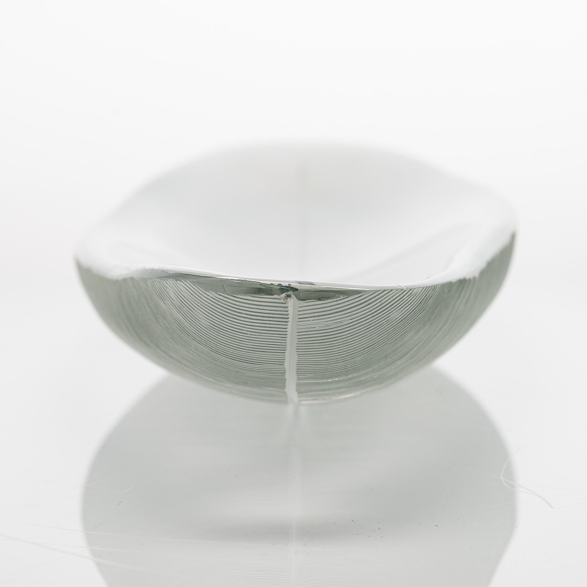 Tapio Wirkkala, taide-esine 3869, signeerattu Tapio Wirkkala, Iittala -56.