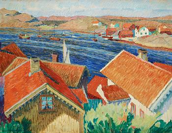 2. Agnes Cleve, Motif of the Swedish west coast.