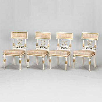 Sohva ja neljä tuolia, myöhäiskustavilainen tyyli, 1900-luvun alku.