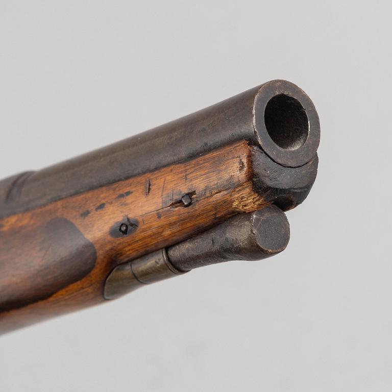 Two 19th century percussion pistols.