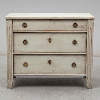 a chest of drawers from the second half of the 19th century.