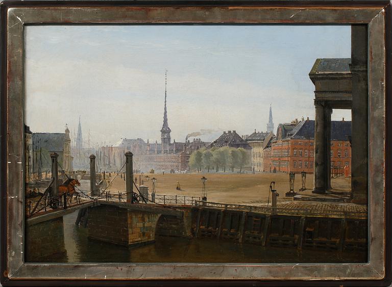 CHRISTIAN OLAVIUS ZEUTHEN, olja på duk, signerad.