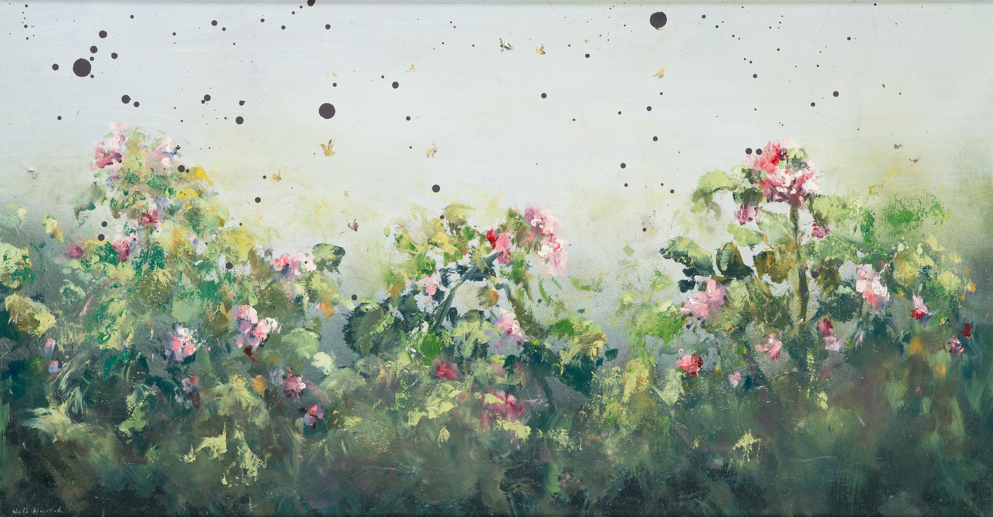 Heli Huotala, olja på duk, signerad.