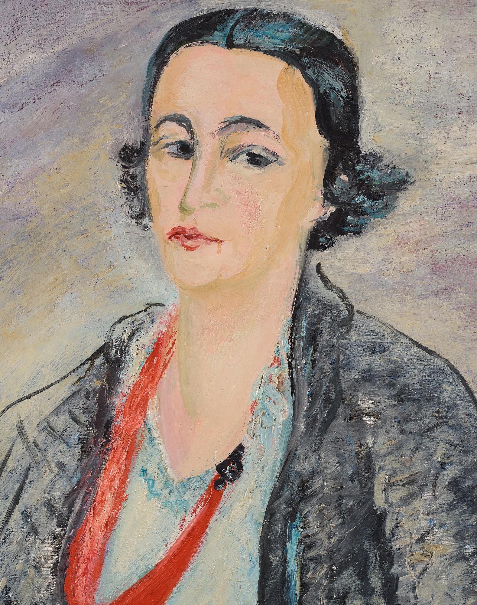 Sigrid Hjertén, Portrait depicting Signe Henschen.