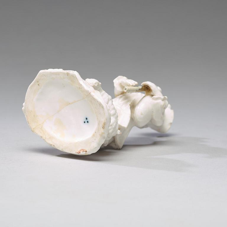 FIGURIN, mjukt porslin. Marieberg, Stens period (1769-1788).