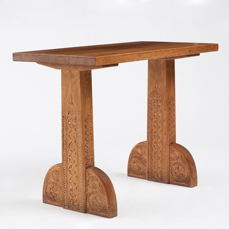 Axel Einar Hjorth, a special commissioned "Sandhamn" table, executed by Nordiska Kompaniet, Sweden 1933.