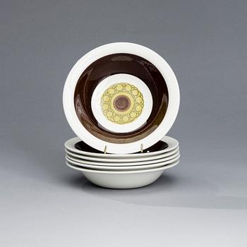 SERVISDELAR, porslin, 23 delar, "Drott", Rörstrand, 1900-talets andra hälft.