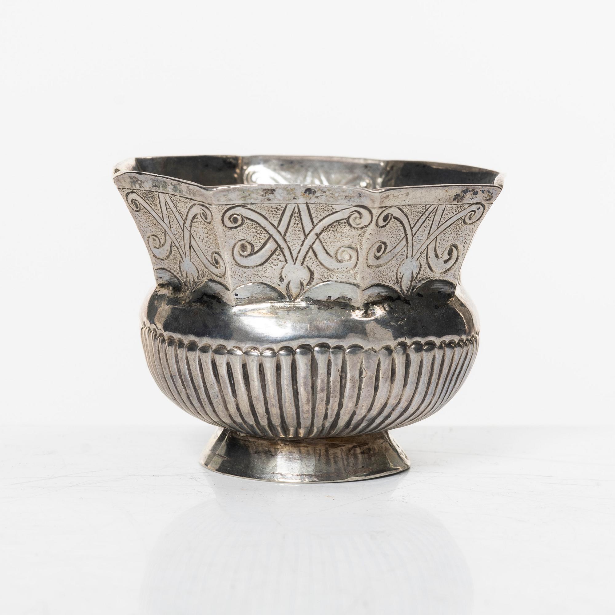 Supkopp, sk tscharka, silver, Moskva, Ryssland 1750-tal.