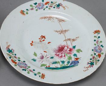 DINNER PLATES, qianlong and jiaqing.