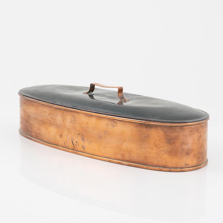 Copper tureen.