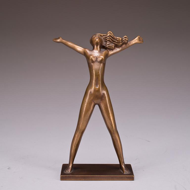 STIG BLOMBERG, skulptur, Ystad Brons, signerad.