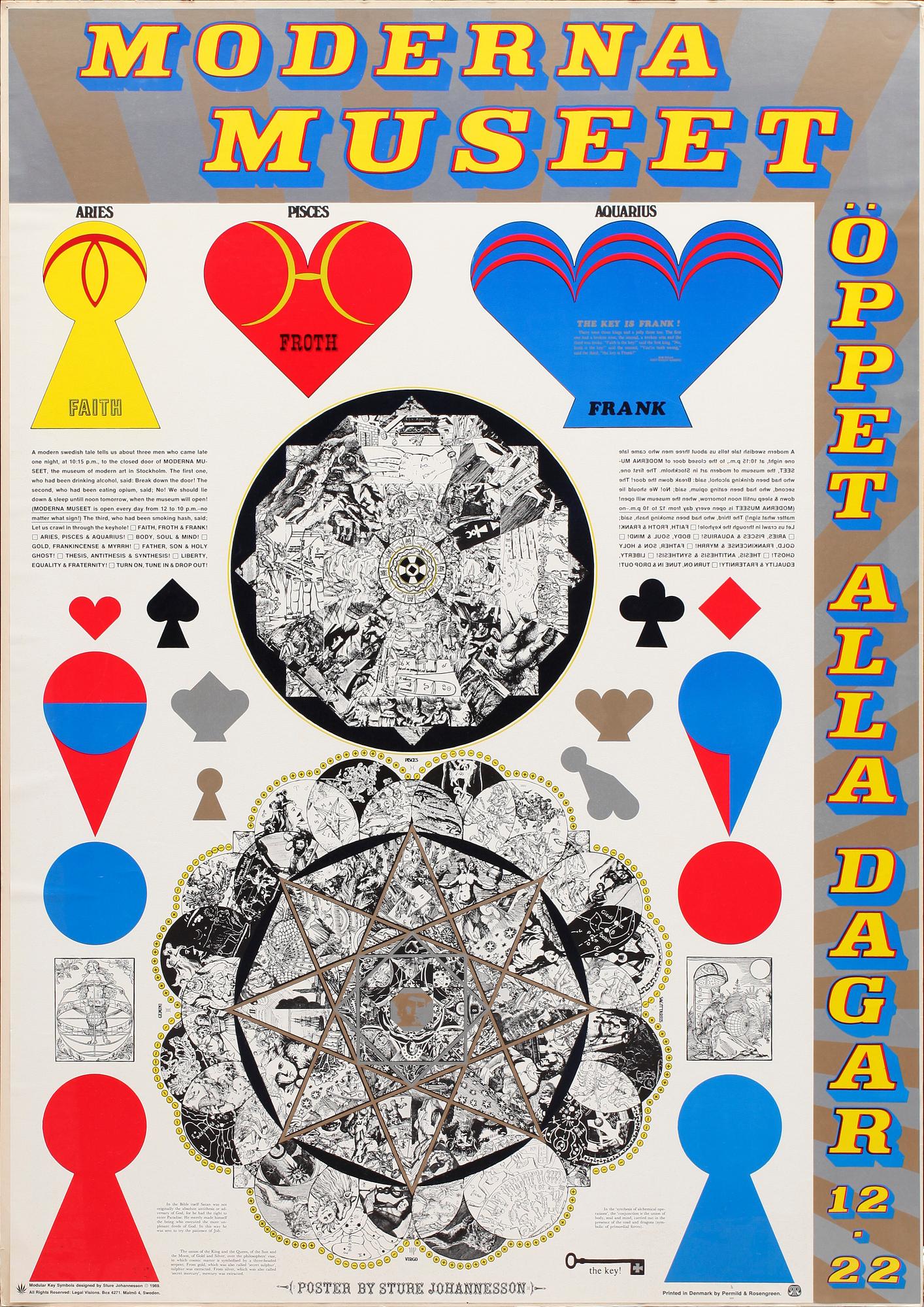 STURE JOHANNESSON, utställningsaffischer, 2 st.