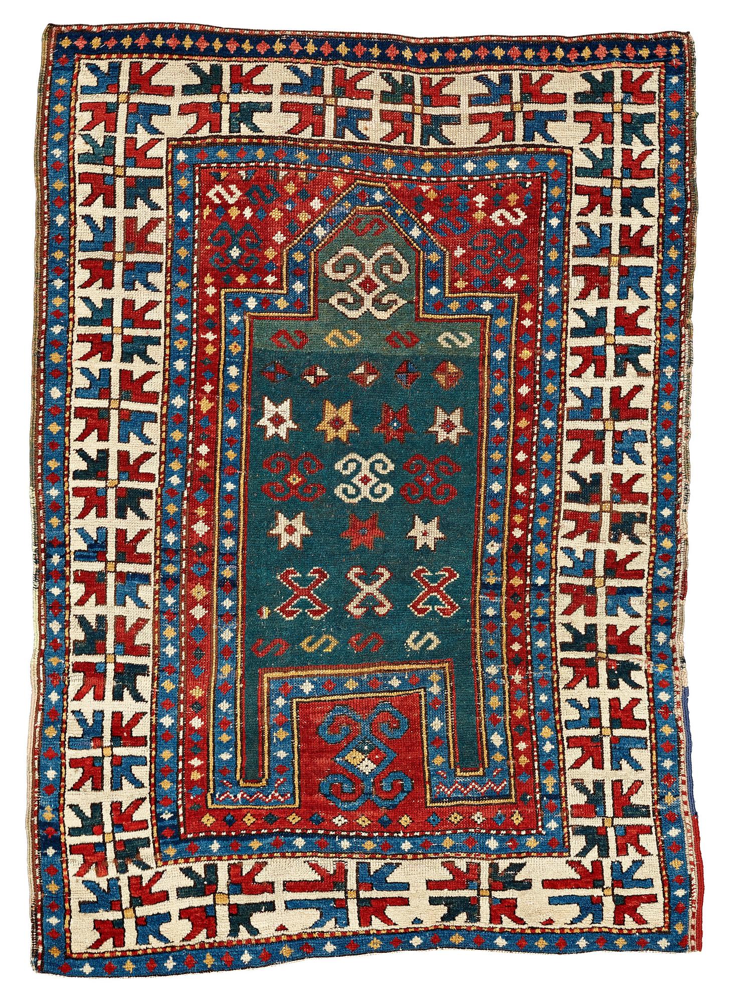 A RUG, an antique Fachralo Kazak, ca 149 x 104,5 cm.