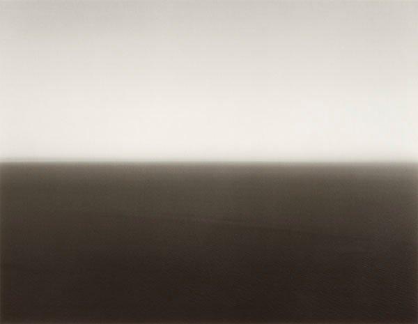 Hiroshi Sugimoto, "Mediterranean Sea Cassis 1989".