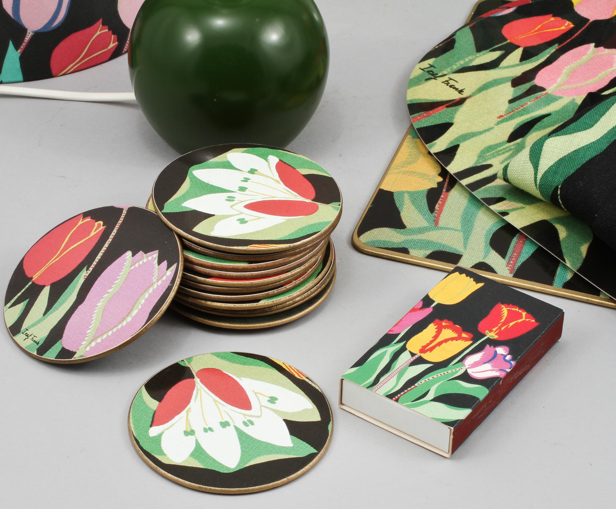 PARTI FIRMA SVENSKT TENN, 27 delar, Josef Frank, 1900-talets andra hälft.