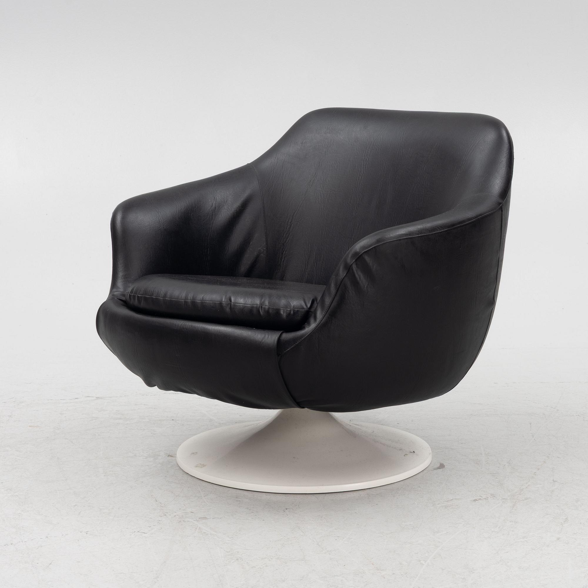 Fåtölj, Swedfurn, Slätte möbler, Töreboda, 1900-talets andra hälft.