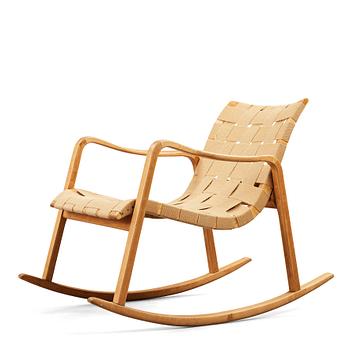 AXEL LARSSON, a rocking chair for Bodafors, Sweden 1930's-40's.