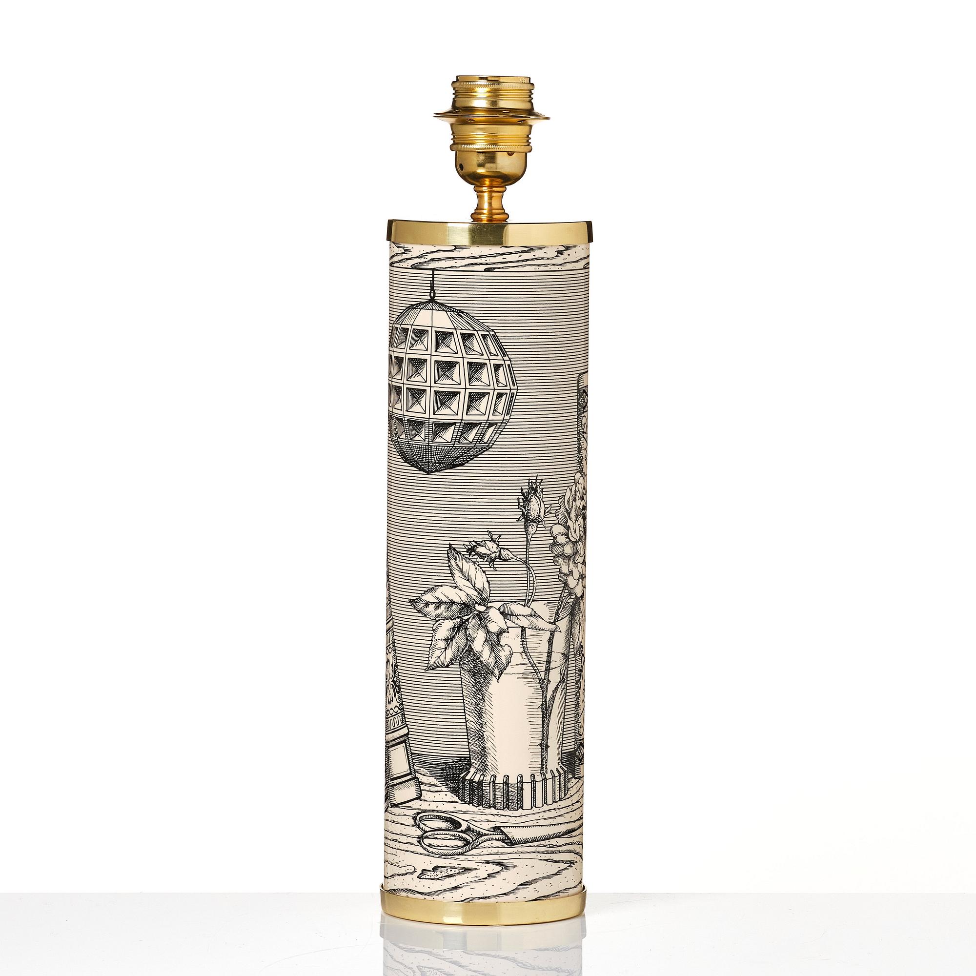 Piero Fornasetti, a 'Libri' table lamp, Fornasetti, Milan, Italy 2020.