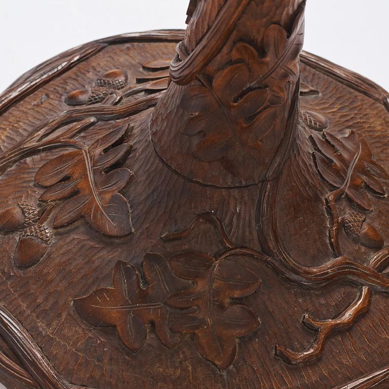 Art Nouveau, golvlampa, Sverige ca 1900.