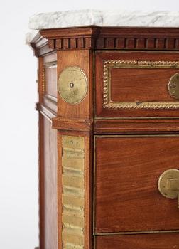 Byrå, tillskriven Fredrik August Eckstein (mästare i Stockholm 1794-1814), Sengustaviansk.