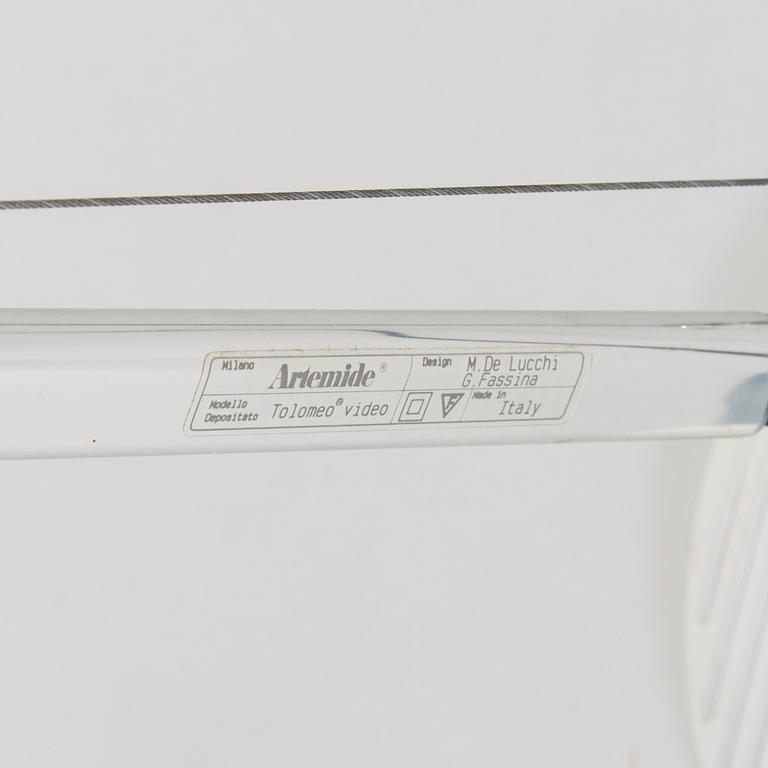 Michele De Lucchi & Giancarlo Fassina, pöytävalaisin, "Tolomeo, Video", Artemide, Italia.