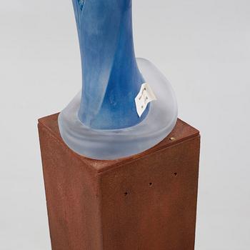 KJELL ENGMAN, skulptur, glas, signerad.