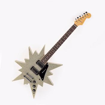 ELECTRIC GUITAR, Malmberg ABBA Star guitar Limited Edition, 2/50, 2014. Signed by Björn Ulvaeus and Göran Malmberg.