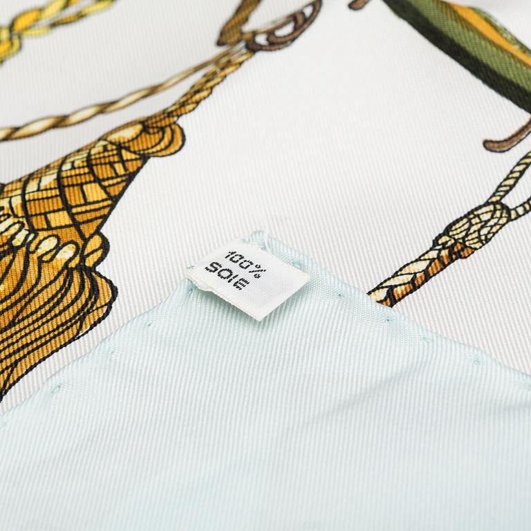 Hermès, "Passamenterie", scarf.