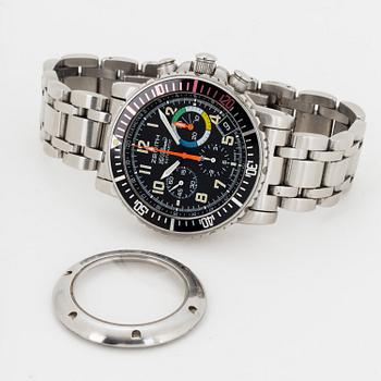 ZENITH, El Primero, Rainbow, Flyback, chronograph, wristwatch, 40 mm.