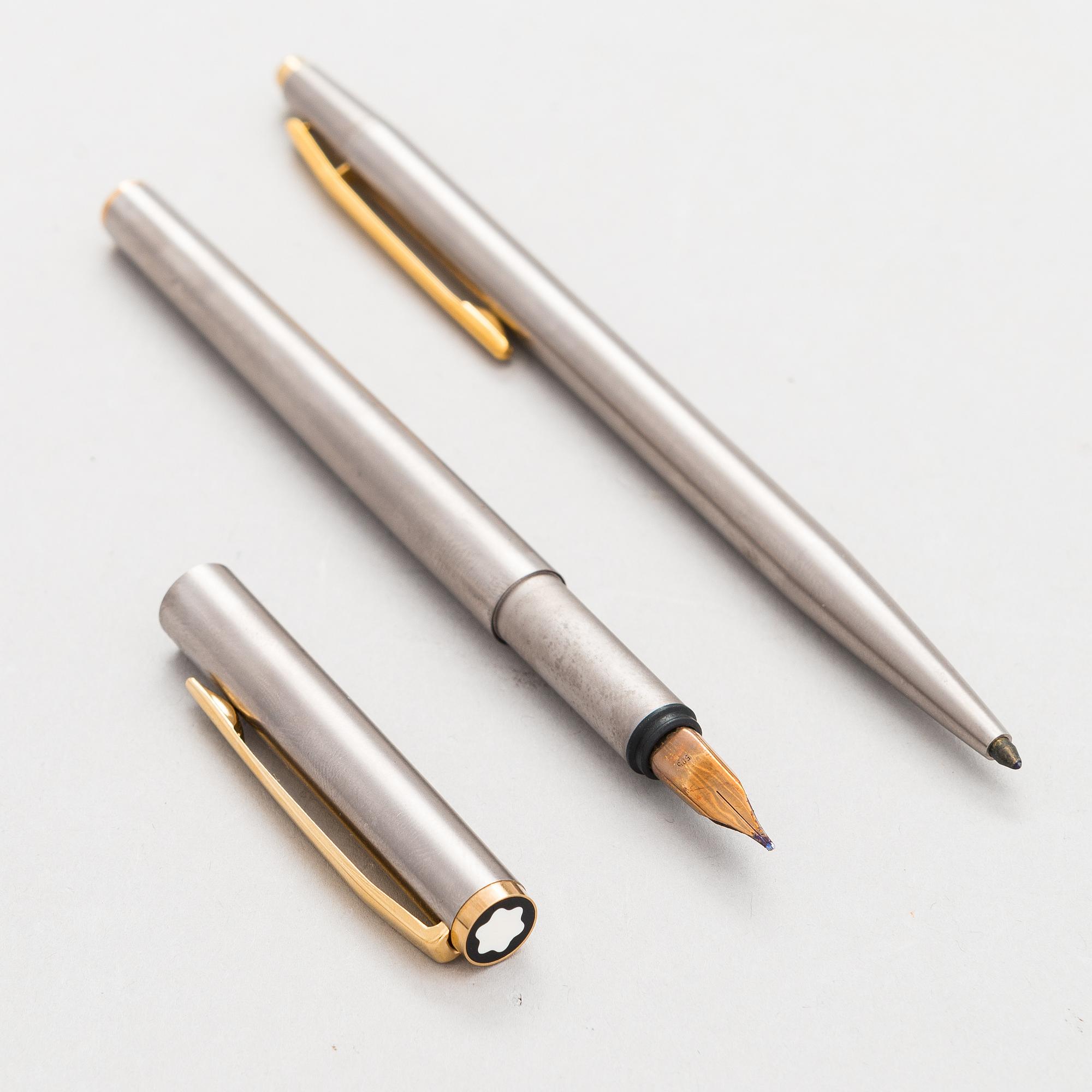 Montblanc, A set of two Noblesse pens.