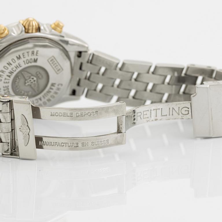 Breitling, Chrono Cockpit, kronograf, armbandsur, 39 mm.