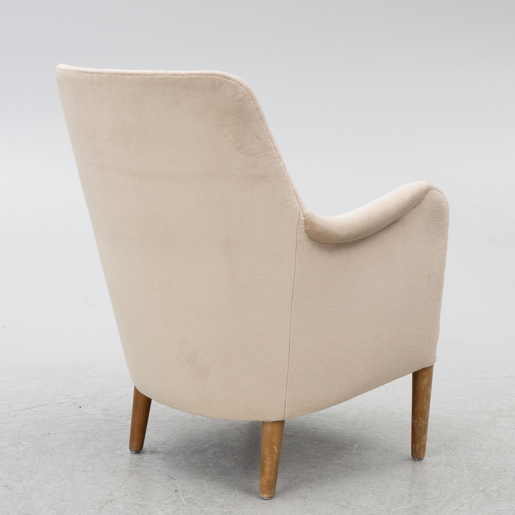 Carl Malmsten, a 'Konsert' armchair, Carl Malmsten AB, Sweden, 1962.