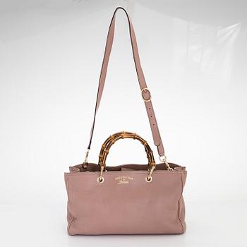 Gucci, a 'Bamboo shopper' bag.