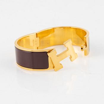 Hermès, armband, "Clic Clac H", GM.