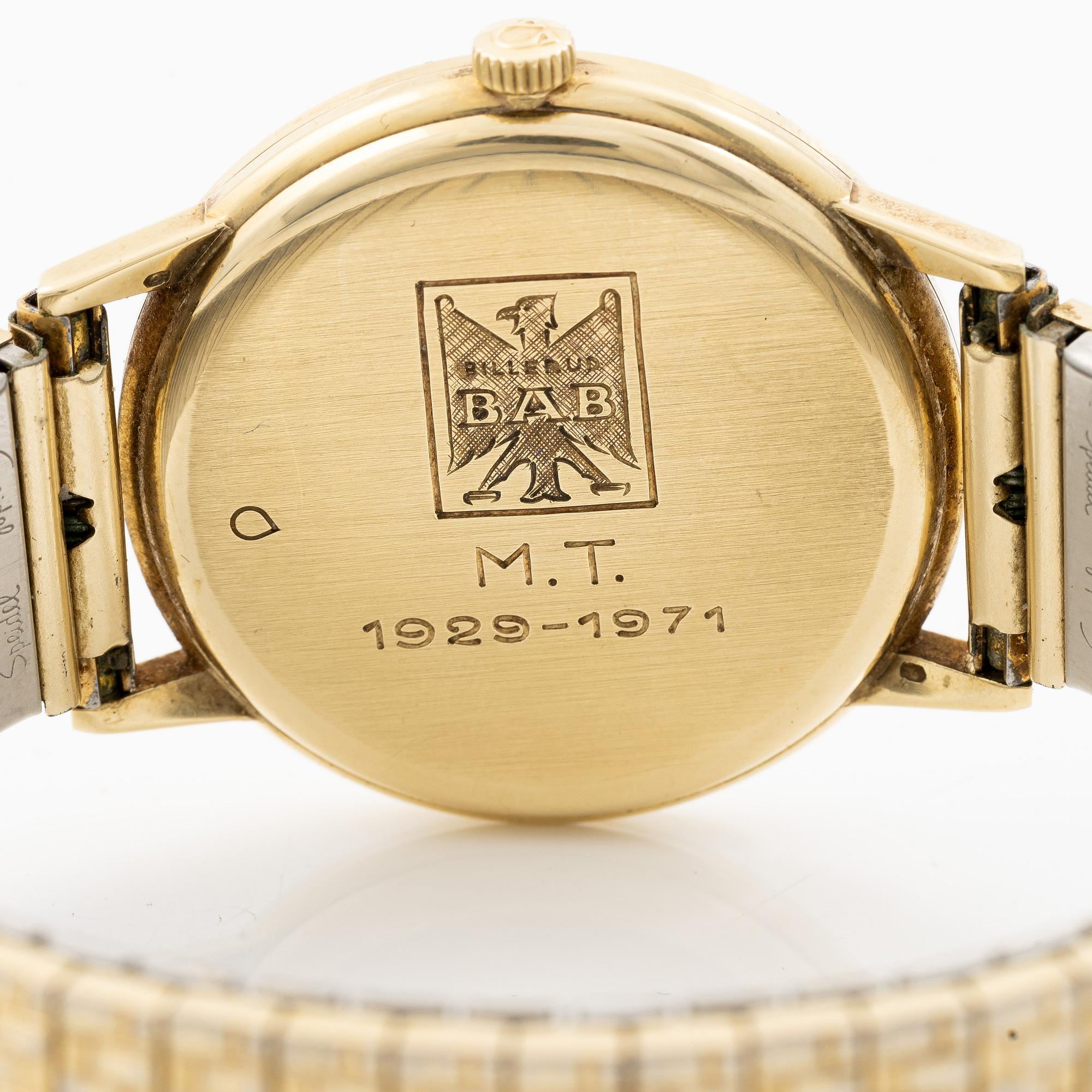 Omega, Genève, wristwatch, 33 mm.