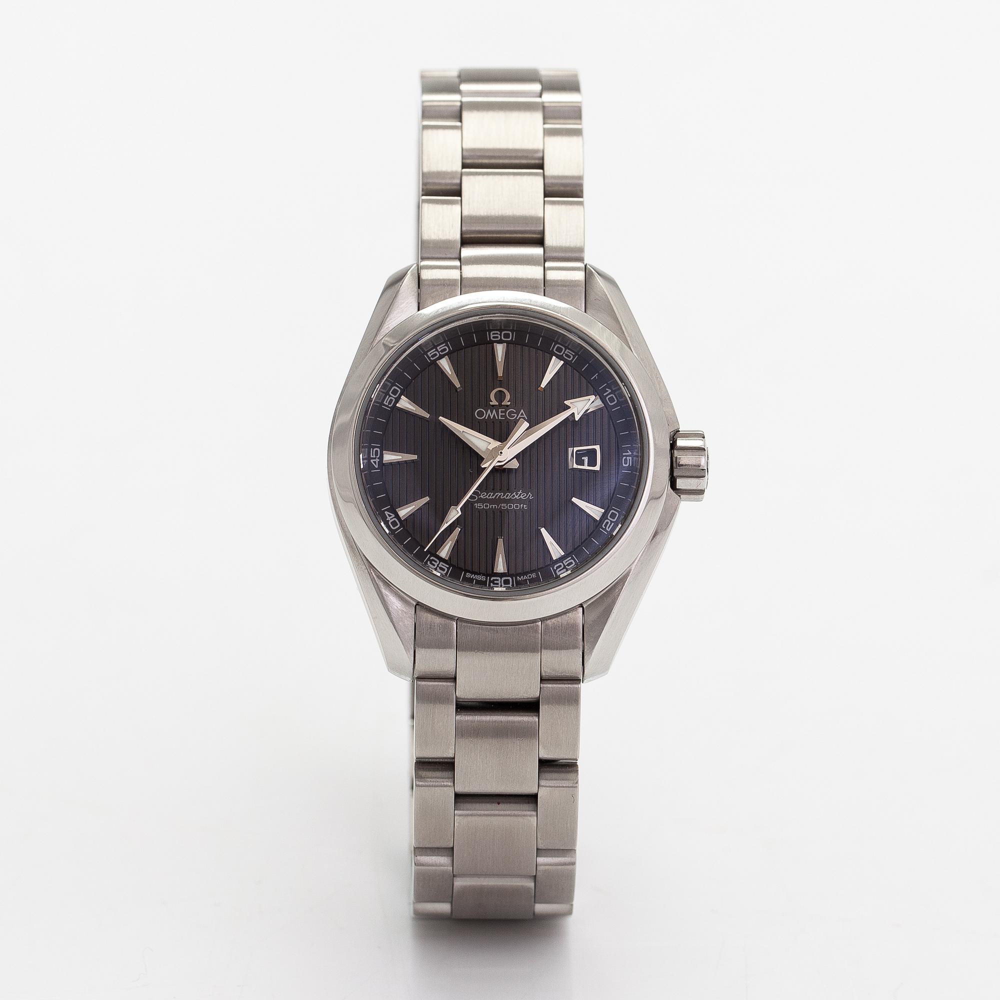 Omega, Seamaster, Aqua Terra, 150m, rannekello, 30 mm.