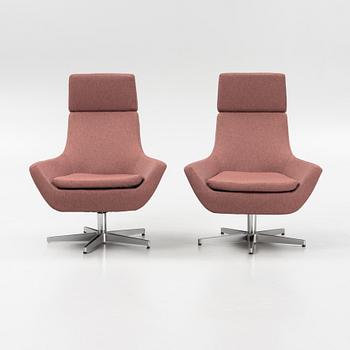 Roger Persson, fåtöljer, ett par, 'Happy', Swedese.