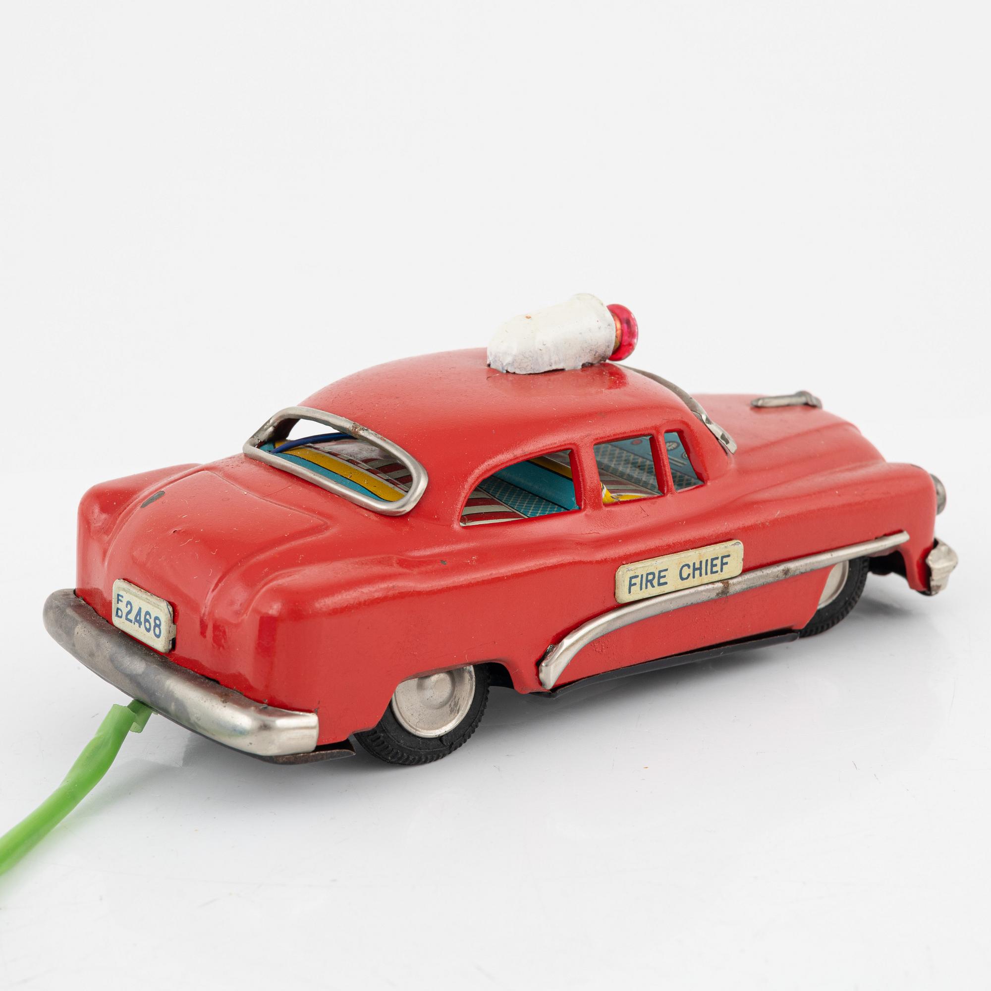 Nine toy cars, mostly Dinky toys. - Bukowskis