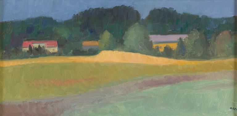 Onni Oja, Field motif from Mäntsälä.