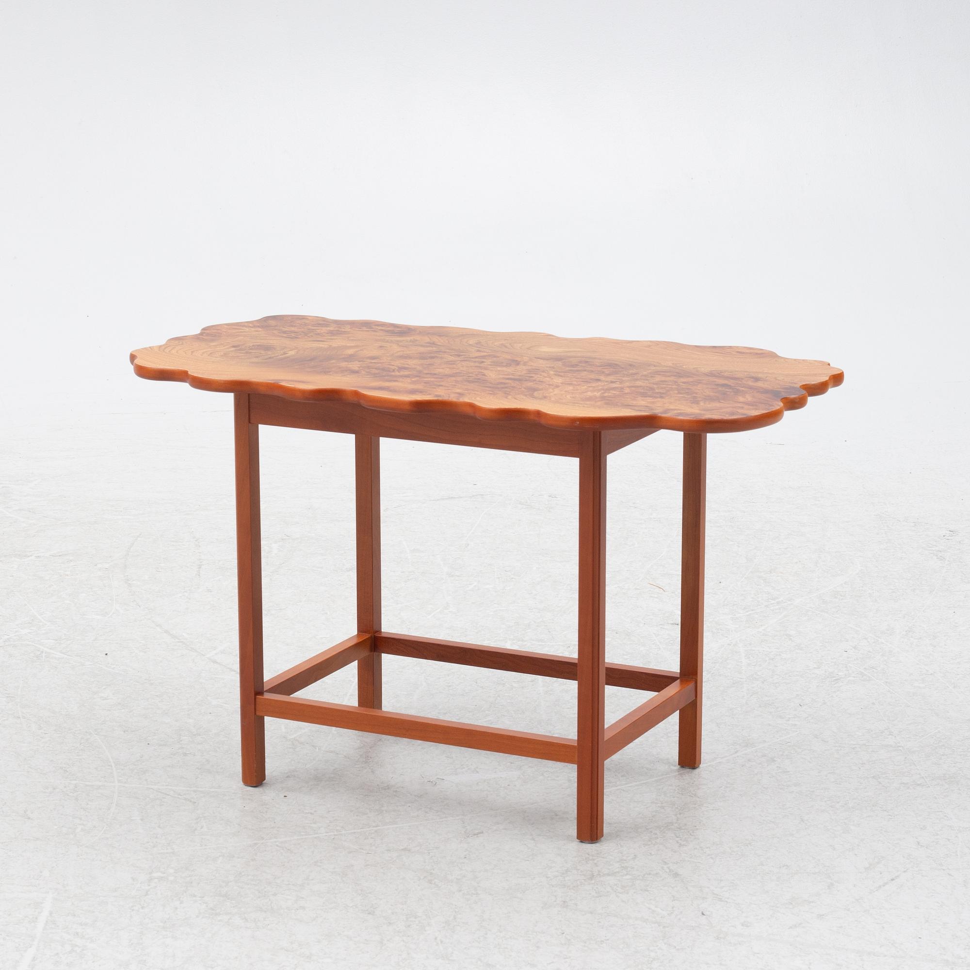 Josef Frank, a model B1058 table, Firma Svenskt Tenn, Sweden, post 1985.